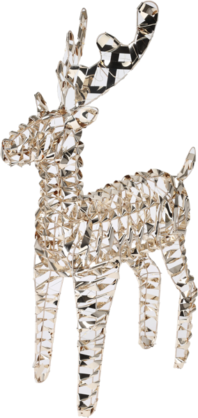 Изображение Светильник 60см на батарейках Купман олень золотой Купман Интернэшнл , 1 шт
