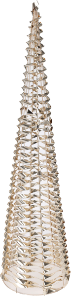 Изображение Светильник 80см на батарейках Купман елка конус золотая Купман Интернэшнл , 1 шт