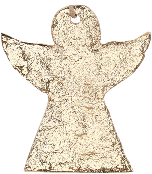 Изображение Елочное украшение 6см металл Купман новогодняя фигурка золото Купман Интернэшнл , 1 шт