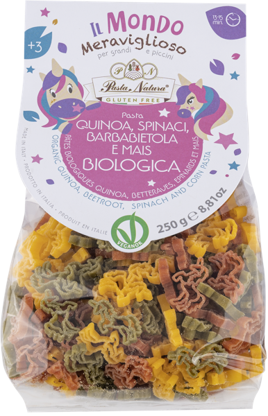 Изображение Макароны из кукурузы Паста Натура из Пьемонта единороги Паста Натура м/у, 250 г