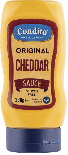 Изображение Соус Кондито без глютена чеддер Кондито СА п/б, 330 г