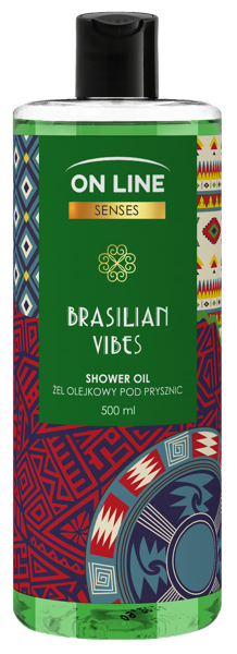 Изображение Гель для душа Он лайн вайб бразилии Форте Свиден п/у, 500 мл