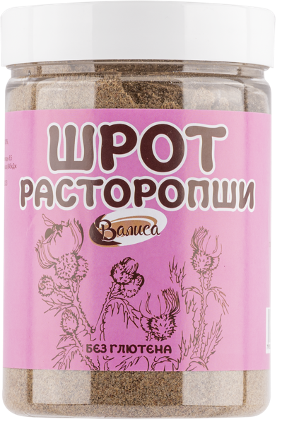 Изображение Шрот расторопши Валиса Росинка п/б, 400 г