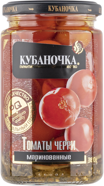 Изображение Томаты маринованные Кубаночка черри Гранд Стар с/б, 360 г