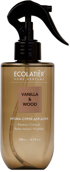 Изображение Освежитель воздуха Эколатье ваниль и дерево ЭкоЛаборатория п/у, 300 мл