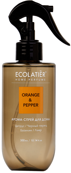 Изображение Освежитель воздуха Эколатье апельсин и перец ЭкоЛаборатория п/у, 300 мл