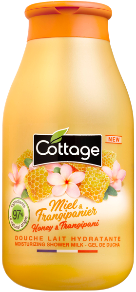 Изображение Молочко питающее для душа Коттейдж мёд и франжипани Груп Пантер п/у, 250 мл