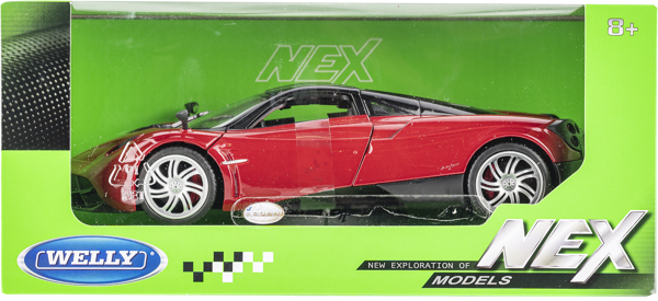 Изображение Машина 1:24 красная Велли пагани уайра Велли Фэктори ЛТД к/у, 1 шт