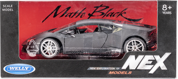 Изображение Машина 1:24 чёрная Велли ламбаргини хуракан куп Велли Фэктори ЛТД к/у, 1 шт