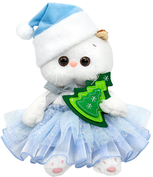 Изображение Мягкая игрушка 20 см Будибаса ли-ли новогодний костюм МПП ООО , 1 шт