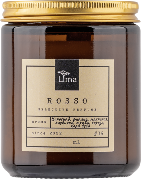 Изображение Свеча 9см в банке Лима арома россо ИП Михеева О.В. , 1 шт