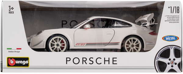 Изображение Машина 1:18 Ббураго порш gt3 rs Ббураго к/у, 1 шт