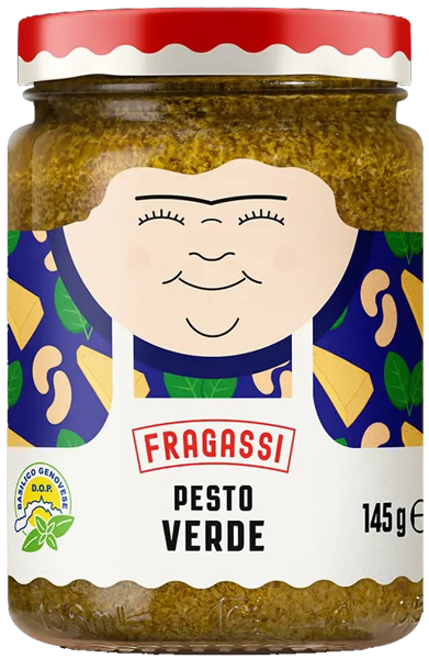 Изображение Соус песто Фрагасси из Абруццо зеленый Верде Абруццо с/б, 145 г