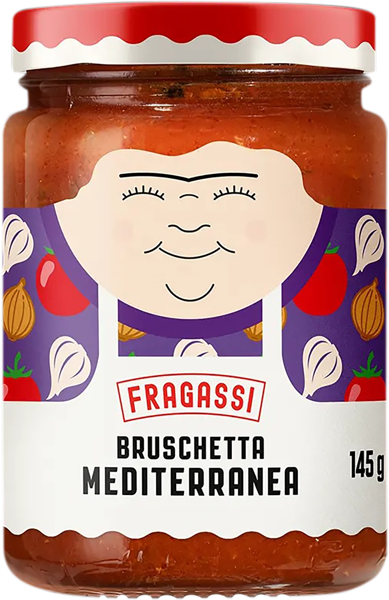 Изображение Соус для брускетты Фрагасси из Абруццо средиземноморский Верде Абруццо с/б, 145 г