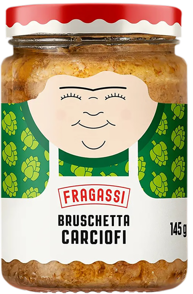 Изображение Соус для брускетты Фрагасси из Абруццо с артишоком Верде Абруццо с/б, 145 г