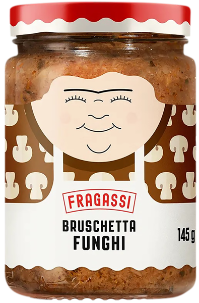 Изображение Соус для брускетты Фрагасси из Абруццо грибной Верде Абруццо с/б, 145 г