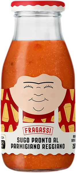 Изображение Соус томатный Фрагасси из Абруццо сыр пармиджано реджиано Верде Абруццо с/б, 250 г