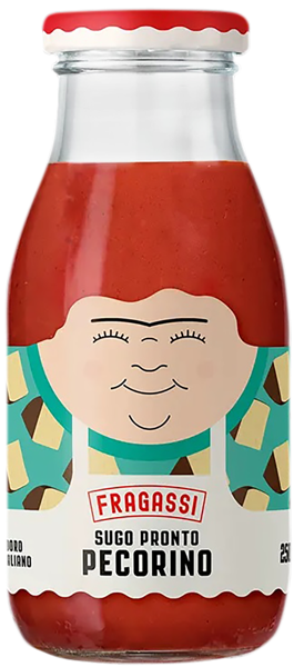 Изображение Соус томатный Фрагасси из Абруццо сыр пекорино Верде Абруццо с/б, 250 г