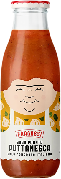 Изображение Соус томатный Фрагасси из Абруццо путанеска Верде Абруццо с/б, 250 г