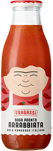 Изображение Соус томатный Фрагасси из Абруццо аррабиата острый Верде Абруццо с/б, 250 г