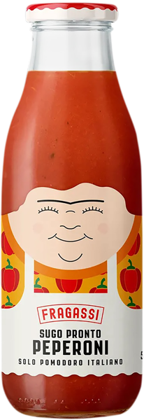 Изображение Соус томатный Фрагасси из Абруццо пеперони Верде Абруццо с/б, 250 г