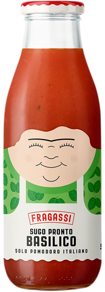 Изображение Соус томатный Фрагасси из Абруццо базилик Верде Абруццо с/б, 250 г