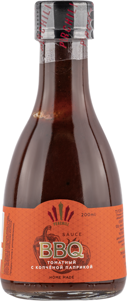 Изображение Соус томатный Перчили барбекю копченая паприка Торопова Ш.Р. ИП с/б, 200 г