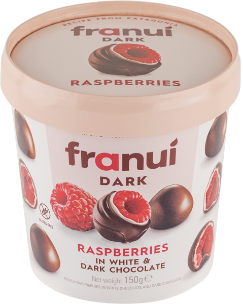 Изображение Ягоды замороженный Франуи малина в белом и темном Франуи Эспана СЛ карт/к, 150 г