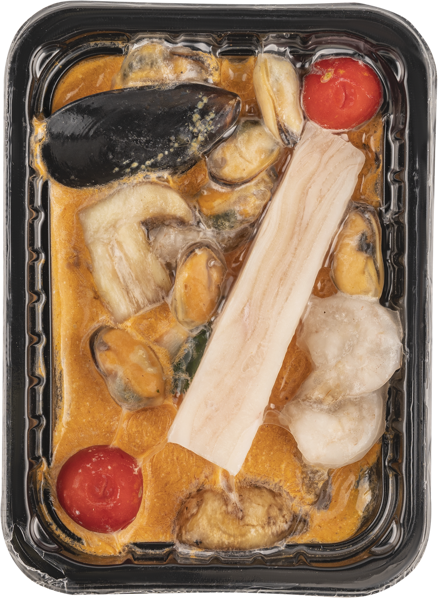 Изображение Суп готовый замороженный Дон Креветон том ям ООО "Креветка" п/у, 190 г