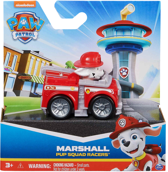 Изображение Машина в ассортименте 6 см Щенячий патруль фигурка героя Спин Мастер к/у, 1 шт
