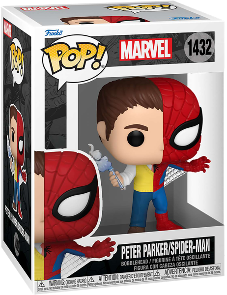 Изображение Фигурка 1432 подвижная 3+ Фанко поп комиксы питер паркер человек-паук Фанко к/у, 1 шт