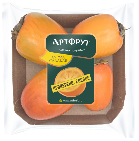 Изображение Фрукт сладкая свежая Артфрут хурма  к/у, 4 шт