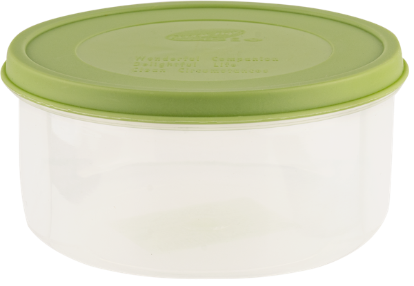 Изображение Контейнер 500мл зеленый Хомвер верона круглый Хомвер , 1 шт