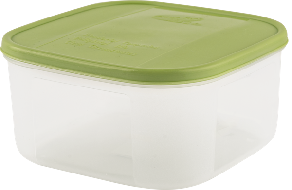 Изображение Контейнер 1,1л зеленый Хомвер верона квадратный Хомвер , 1 шт