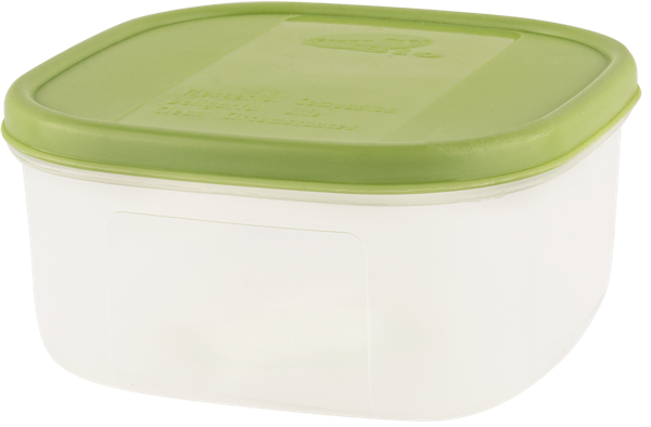 Изображение Контейнер 420мл зеленый Хомвер верона квадратный Хомвер , 1 шт