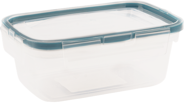Изображение Контейнер 350мл прозрачный Хомвер герметич прямоугольный Хомвер , 1 шт
