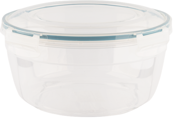 Изображение Контейнер 2,3л прозрачный Хомвер герметич круглый Хомвер , 1 шт