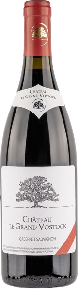 Изображение Вино красное сухое стиль №3 Каберне Совиньон ЗГУ шато ле гран восток Мистраль Вайн с/б, 0,75 л