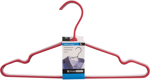 Изображение Вешалка 40см для одежды Купман цветная металл Купман Интернэшнл , 3 шт
