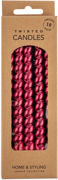 Изображение Свечи 17см для торта Купман спираль цветные в асс Купман Интернэшнл к/у, 10 шт