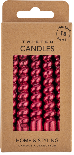 Изображение Свечи 10см для торта Купман спираль цветные в асс Купман Интернэшнл к/у, 20 шт