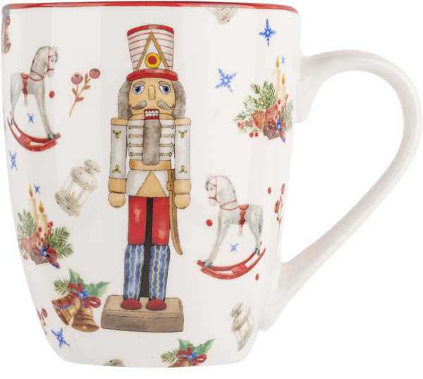 Изображение Кружка 320мл Купман щелкунчик кремовая Купман Интернэшнл , 1 шт