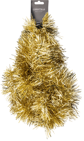 Изображение Мишура 2м Купман шампань широкая Купман Интернэшнл , 1 шт