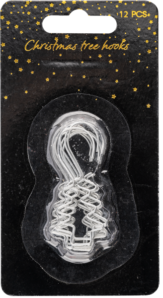 Изображение Крючок для елочных игрушек Купман елка звезды в асс Купман Интернэшнл , 12 шт