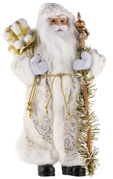 Изображение Дед мороз 45см Купман с посохом в ассортименте Купман Интернэшнл , 1 шт