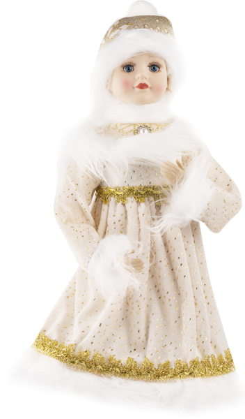 Изображение Снегурочка 37см Купман с шаром с ассортименте Купман Интернэшнл , 1 шт