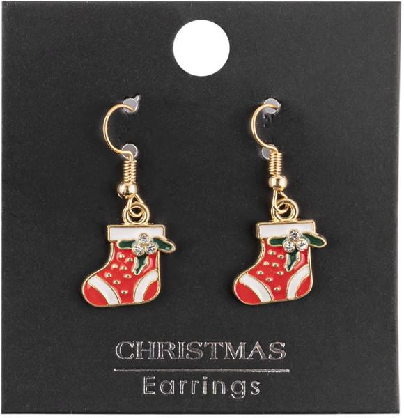 Изображение Серьги Купман рождественские фигурки Купман Интернэшнл к/у, 1 пара