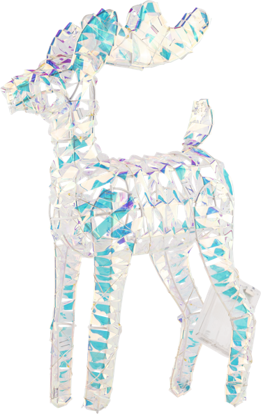 Изображение Светильник 37см на батарейках Купман олень теплый свет Купман Интернэшнл , 1 шт