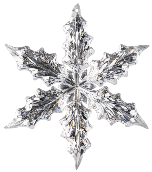 Изображение Елочное украшение 12см пластик Купман звезда серебро в асс Купман Интернэшнл , 1 шт