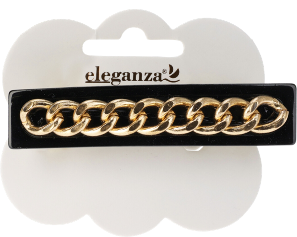 Изображение Заколка для волос Элеганза с цепочкой Купман Интернэшнл к/у, 1 шт